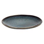 *DISCONTINUED - PALMER - STONEWARE ECCENTRIC PETROL DESSERT PLATE 22 CM