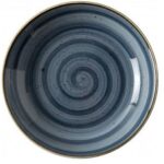 *DISCONTINUED - PORLINE - BLUE DEEP PLATE 21 CM