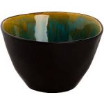 *DISCONTINUED - PALMER - LOTUS STONEWARE TURQUOISE BOWL 15 CM