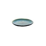 *DISCONTINUED - PALMER - LOTUS STONEWARE TURQUOISE DINNER PLATE 28 CM