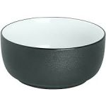 *DISCONTINUED - MAASTRICHT - PORCELAIN COSMIC BLACK/WHITE BOWL 11 CM