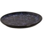 *DISCONTINUED - PALMER - BLUE BLACK BAMA DESSERT PLATE 21 CM