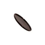 *DISCONTINUED - MAASTRICHT PORCELAIN - BLACK TAHITI DINNER PLATE 28 CM