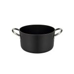 BALLARINI - BLACK SERIES SAUCE POT 20 CM INDUCTION