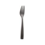COMAS - BARCELONA BLACK 18/0 3.5 MM TABLE FORK SET OF 12