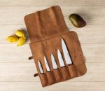 ARCOS - 5 PC KNIFE ROLL BAG	LEATHER - Image 2