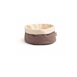 COMAS - 3 LAYER WOOVEN ROUND GREY BREAD BASKET 17 x 10 CM