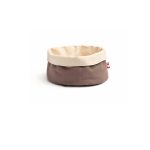 COMAS - 3 LAYER WOOVEN ROUND GREY BREAD BASKET 20 x 12 CM