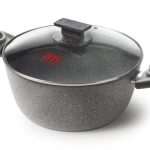 AM - CUORE CASSEROLE 24 CM WITH LID INDUCTION