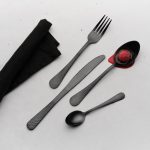 COMAS - LUNA SATIN BLACK 18/0 TABLE SPOON SET OF 2 - Image 3
