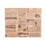 COMAS - GREASEPROOF PAPER 20 x 25 CM TIMES NATURAL