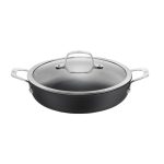 BALLARINI - ALBA LOW PAN + LID 28 CM