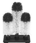 BAR - 3 HEAD GLASS BRUSHES