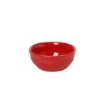 *DISCONTINUED - ESPIEL - PORCELAIN ROUND BOWL RED 7.5 CM