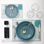 *DISCONTINUED - ESPIEL - TRIPLE DIVIDED DISH BLACK PORCELAIN 15 x 6.5 CM - Image 2