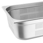 MORI2A - GN 1/1 x 150 MM - ST/ST 18/10 AISI 304 PERFORATED - Image 2