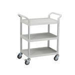PH - PLASTIC 3 LEVEL DINING CART SMALL 85 x 45 x 90 CM