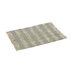 *DISCONTINUED - ESPIEL - ESPIEL - BAMBOO TABLE MAT LIGHT BLUE 30 x 45 CM