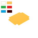 *REPLACEMENT - 6 PIECE INTERCHANGEABLE CUTTING BOARD 50 x 40 CM