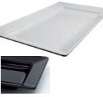 ILSA - DIDO RECTANGULAR MELAMINE TRAY 49 x 27 CM BLACK