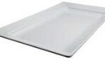 ILSA - DIDO RECTANGULAR MELAMINE TRAY 56 x 32 CM WHITE