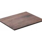 ILSA - MELAMINE TRAY GN 1/2 DARK WOOD FINISH