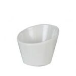 ILSA - MELAMINE WHITE SLANTED CHIPS BOWL 11 x108 CM