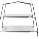 ILSA - MIRIAM STAND ST/ST TWO TIER 56x60 CM