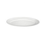 MELAWARE - MELAMINE OVAL PLATTER WHITE 34 x 23.5 CM No.57 401106