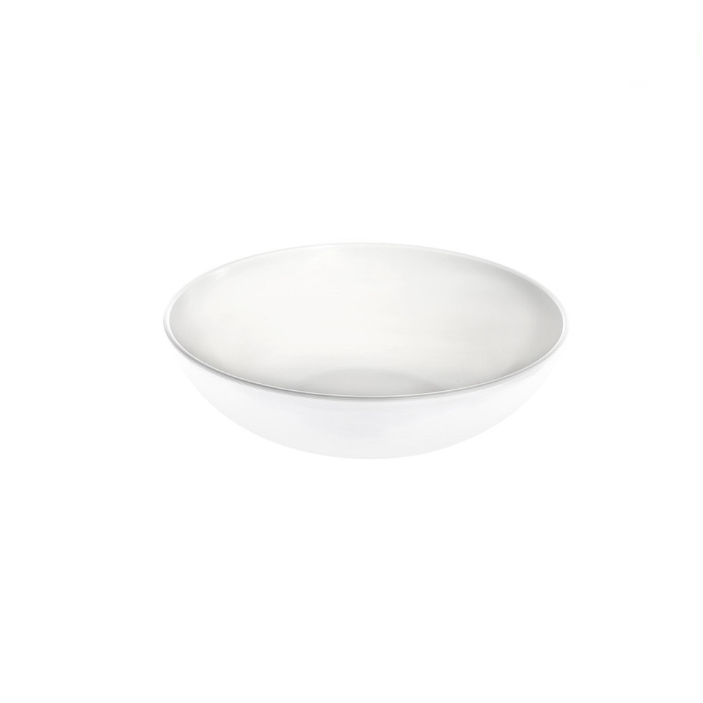 EVI58.jpg MELAWARE - MELAMINE BOWL WHITE 20 x 6.1 CM / 1 L NO.58 401108 - Image 1