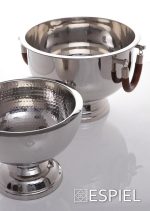 ESPIEL - DOUBLE WALL PUNCH BOWL ST/ST WITH WOOD HANDLE 39 CM - Image 2