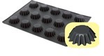 HF04104.jpg ELASTOTECH - 40 x 30 CM SILICON MOLD 15 BRIOCHETTE FORM Ø 79 MM H: 37 MM / 90 ML - Image 1