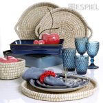ESPIEL - JUTE ROUND BASKET BEIGE 21 x 11 CM - Image 2