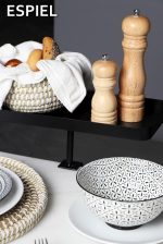 ESPIEL - JUTE ROUND BASKET BEIGE 17 x 9 CM - Image 3