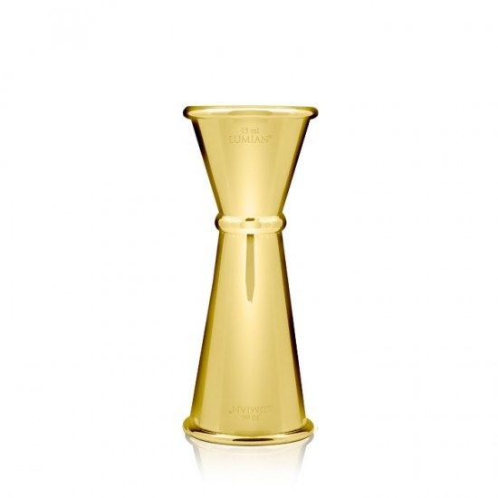 L0035.jpg LUMIAN - JAPANESE JIGGER 15/30 ML GOLD - Image 1