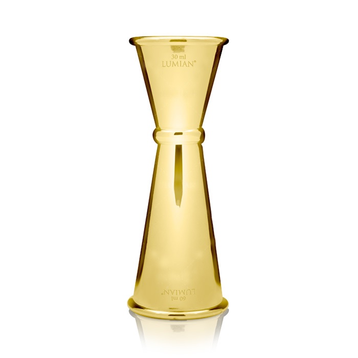 L0165.jpg LUMIAN - JAPANESE JIGGER 30/60 ML GOLD - Image 1