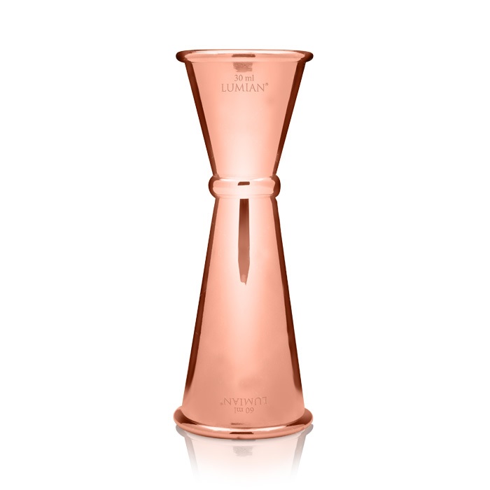 L0166.jpg LUMIAN - JAPANESE JIGGER 30/60 ML COPPER - Image 1
