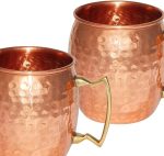 LUMIAN - STONE MOSCOW MUG HAMMERED 500 ML COPPER - Image 2