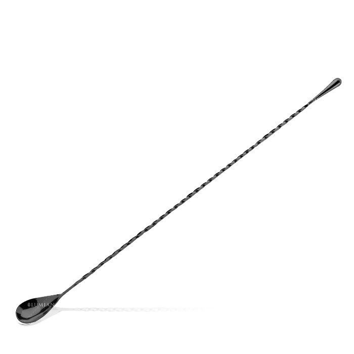 L0308.jpg LUMIAN - TEARDROP BAR SPOON 40 CM BLACK - Image 1