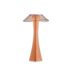 LE COQ - ASTREO LED COPPER TABLE LAMP PLISSE - ACRYLIC / ABS / 3 WATT