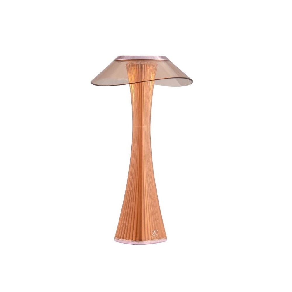 LAST000RM861275.jpg LE COQ - ASTREO LED COPPER TABLE LAMP PLISSE - ACRYLIC / ABS / 3 WATT - Image 1