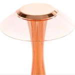 LE COQ - ASTREO LED COPPER TABLE LAMP PLISSE - ACRYLIC / ABS / 3 WATT - Image 5