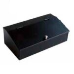 MAK - COFFEE BOX 59 x 38 x 22 CM BLACK 2 COMPARTMENT