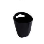 MAK - ACRYLIC ICE BUCKET BLACK 9.5 CM