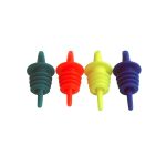 MAK - FREE FLOW POURER PLASTIC SET OF 4 MIX COLORS
