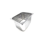 MORI2A - GN 1/2 x 200 MM - ST/ST 18/10 AISI 304 PERFORATED