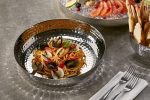LEONE - ROUND HAMMERED STEEL TRAY 40x5.5 CM - Image 2