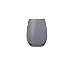 PASA - AMBER WATER GLASS 35 CL SMOKE