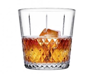 P520084.jpg *DISCONTINUED - PASA - STACKING HIGHNESS WHISKY 39 CL TEMPERED - Image 1