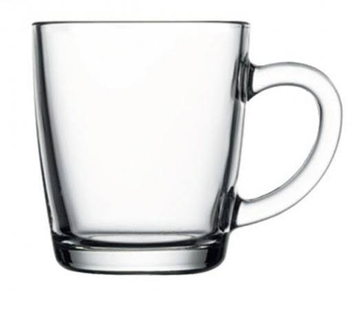 P55531.jpg PASA - BASIC GLASS MUG 340 ML - Image 1